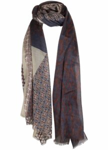 Scarf Ikat Graphic Mix