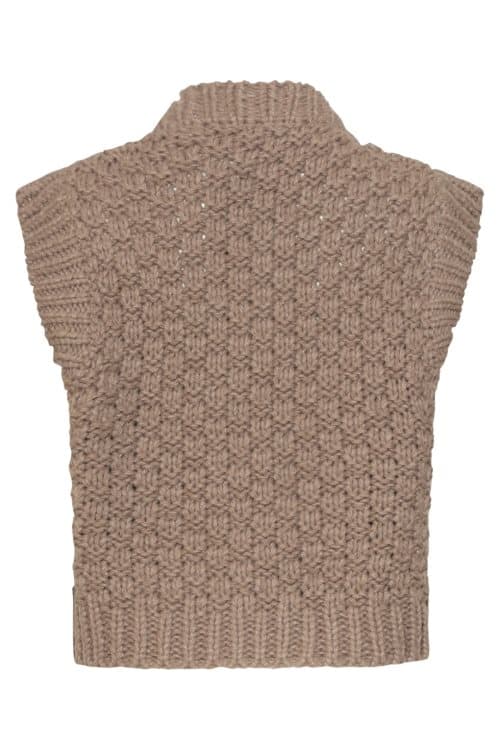 knit gilet